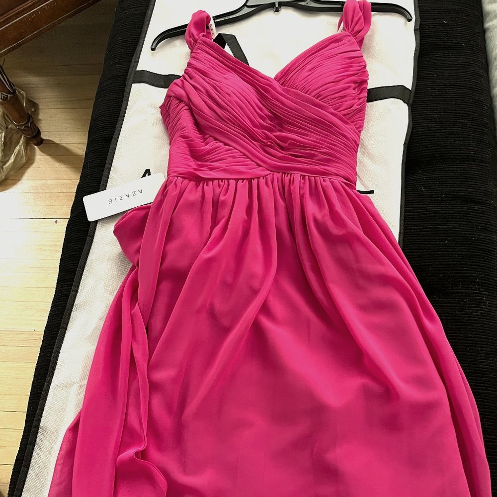 Azazie Fushia Brand New Dress